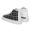 Canvas High-Top Sneaker - Karo white ein Produkt von SCHIETKRAM