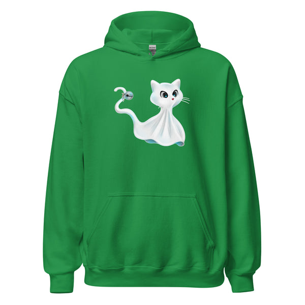 Hoodie Classic - Ghost Cat by Wanderkraehe ein Produkt von SCHIETKRAM