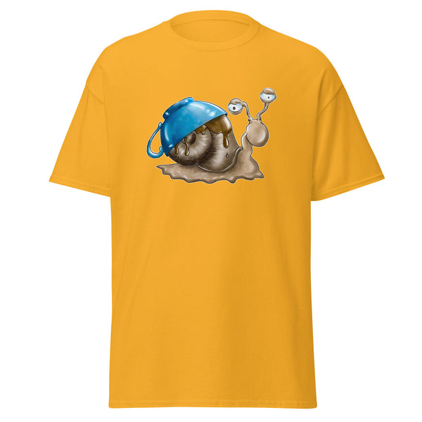 T-Shirt Classic - Schnegge by Wanderkraehe ein Produkt von SCHIETKRAM