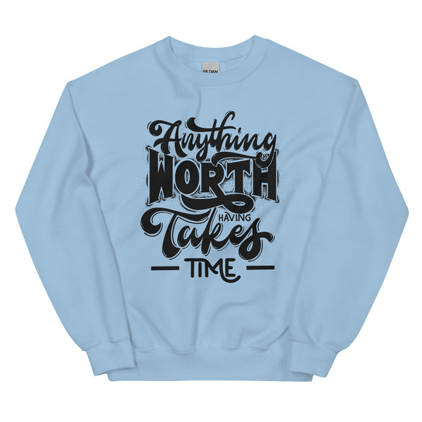 Sweatshirt - Anything Worth Having black ein Produkt von SCHIETKRAM