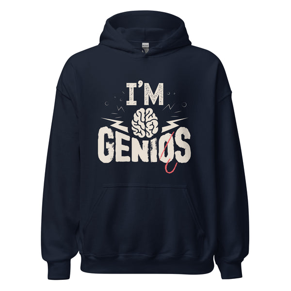 Hoodie Classic - I'm Genius ein Produkt von SCHIETKRAM
