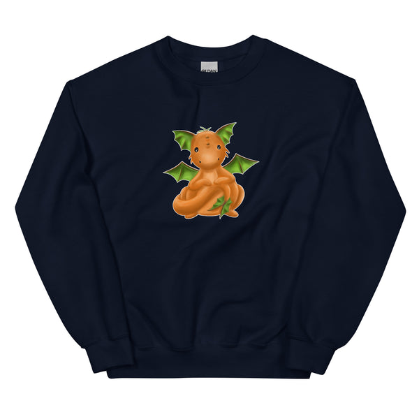 Sweatshirt - Kürben-Drache by Wanderkraehe ein Produkt von SCHIETKRAM