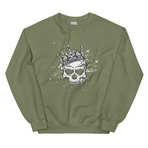 Sweatshirt - King Skull ein Produkt von SCHIETKRAM