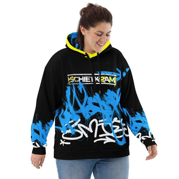 Allover Print Hoodie - Good Mood ein Produkt von SCHIETKRAM