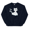 Sweatshirt - Ghost Cat by Wanderkraehe ein Produkt von SCHIETKRAM