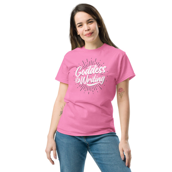 T-Shirt Classic - Goddess of Writing ein Produkt von SCHIETKRAM