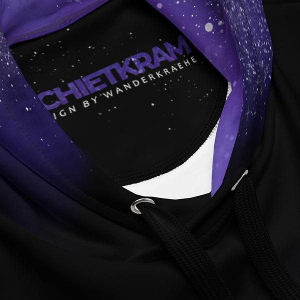 Allover Print Hoodie - Galaxy Cat by Wanderkraehe ein Produkt von SCHIETKRAM