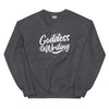 Sweatshirt - Goddess of Writing white ein Produkt von SCHIETKRAM