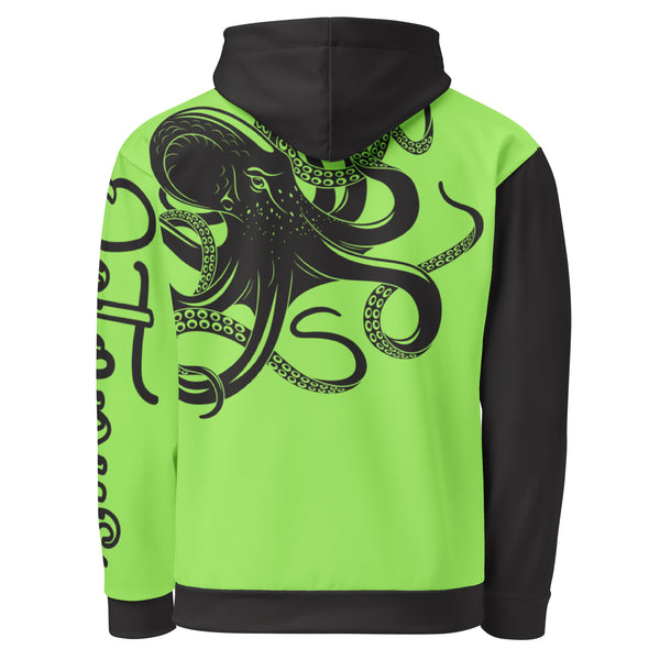 Allover Print Hoodie - Oktopus ein Produkt von SCHIETKRAM