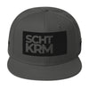 Snapback Hat - SCHTKRM 3D black ein Produkt von SCHIETKRAM