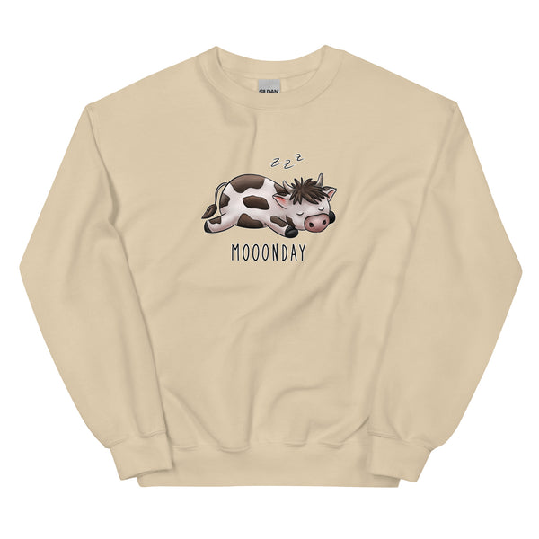 Sweatshirt - Mooonday by Wanderkraehe ein Produkt von SCHIETKRAM