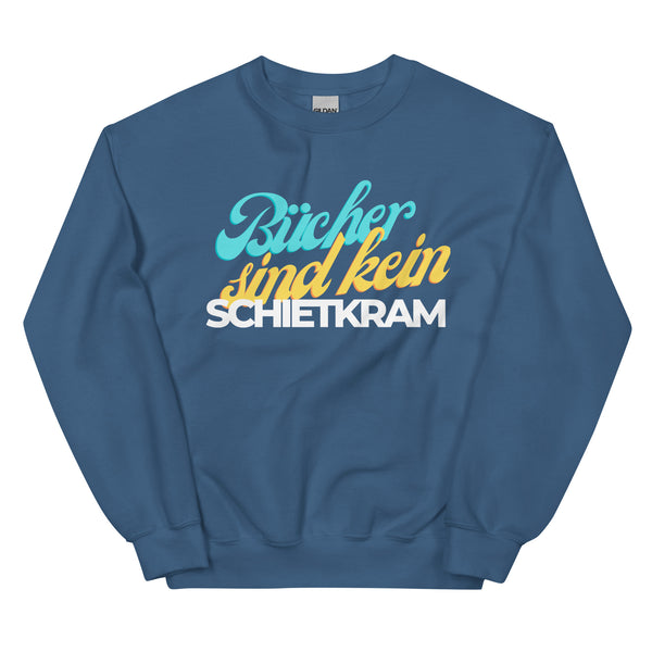 Sweatshirt - Bücher sind kein Schietkram white ein Produkt von SCHIETKRAM