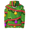 Allover Print Hoodie - Weihnachten Tree three ein Produkt von SCHIETKRAM