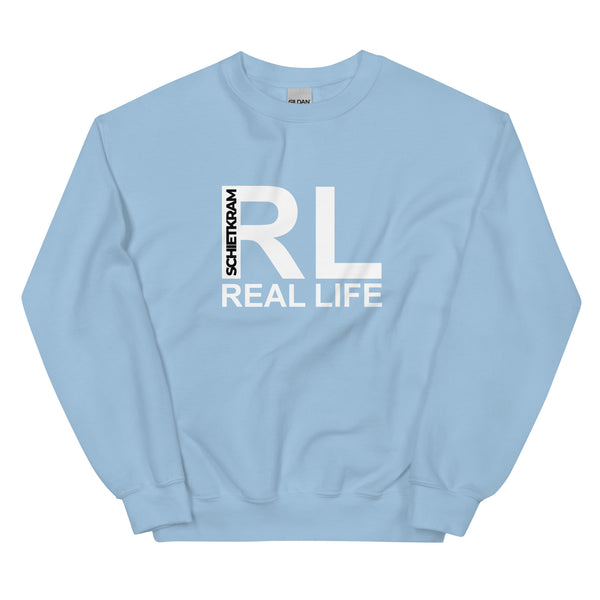 Sweatshirt - Real Life white ein Produkt von SCHIETKRAM