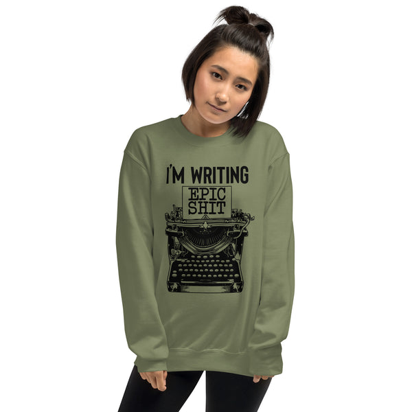 Sweatshirt - Writing Epic Shit black ein Produkt von SCHIETKRAM