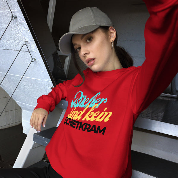 Sweatshirt - Bücher sind kein Schietkram black ein Produkt von SCHIETKRAM