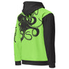 Allover Print Hoodie - Oktopus ein Produkt von SCHIETKRAM