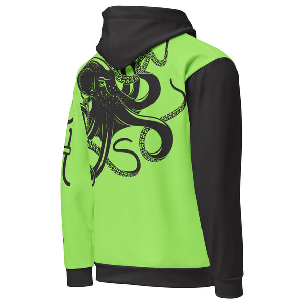 Allover Print Hoodie - Oktopus ein Produkt von SCHIETKRAM