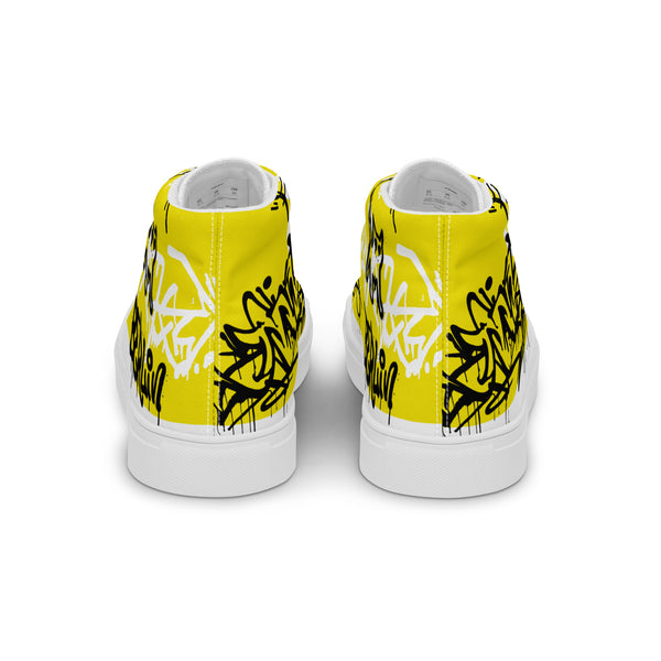 Canvas High-Top Sneaker - Y-Stripe white ein Produkt von SCHIETKRAM