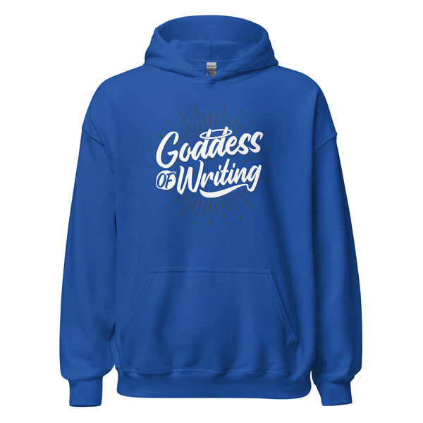 Hoodie Classic - Goddess of Writing white ein Produkt von SCHIETKRAM