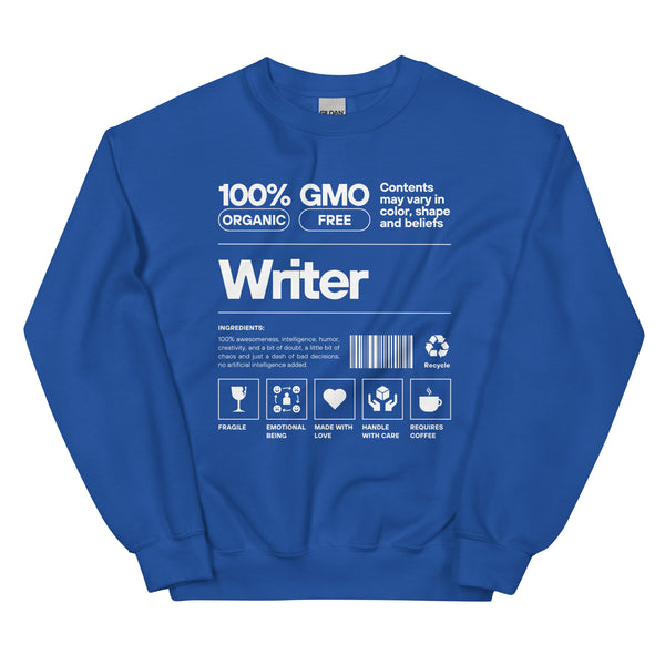 Sweatshirt - Writer white ein Produkt von SCHIETKRAM