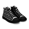 Canvas High-Top Sneaker - Karo black ein Produkt von SCHIETKRAM
