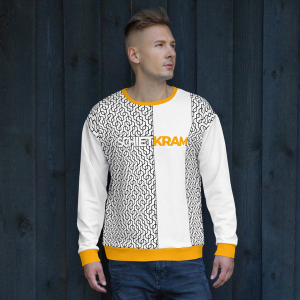 Allover Print Sweatshirt - Hexa ein Produkt von SCHIETKRAM
