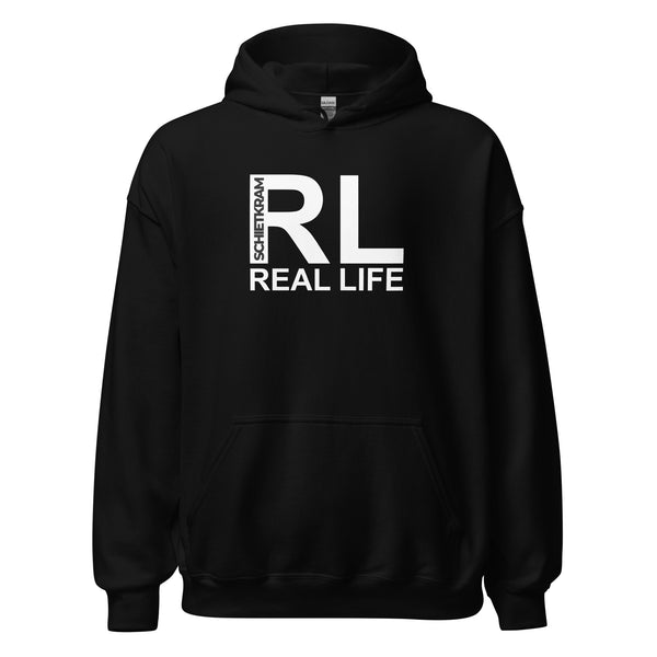 Hoodie Classic - Real Life white ein Produkt von SCHIETKRAM