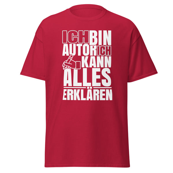 T-Shirt Classic - Ich kann alles erklären white ein Produkt von SCHIETKRAM