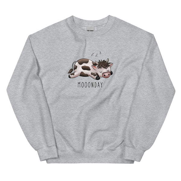 Sweatshirt - Mooonday by Wanderkraehe ein Produkt von SCHIETKRAM