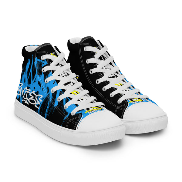 Canvas High-Top Sneaker - Good Mood white ein Produkt von SCHIETKRAM