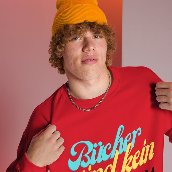 Sweatshirt - Bücher sind kein Schietkram black ein Produkt von SCHIETKRAM