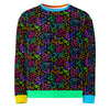 Allover Print Sweatshirt - Neon Christmas ein Produkt von SCHIETKRAM