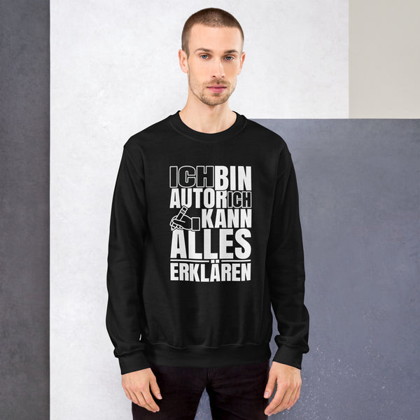 Sweatshirt - Ich kann alles erklären white ein Produkt von SCHIETKRAM