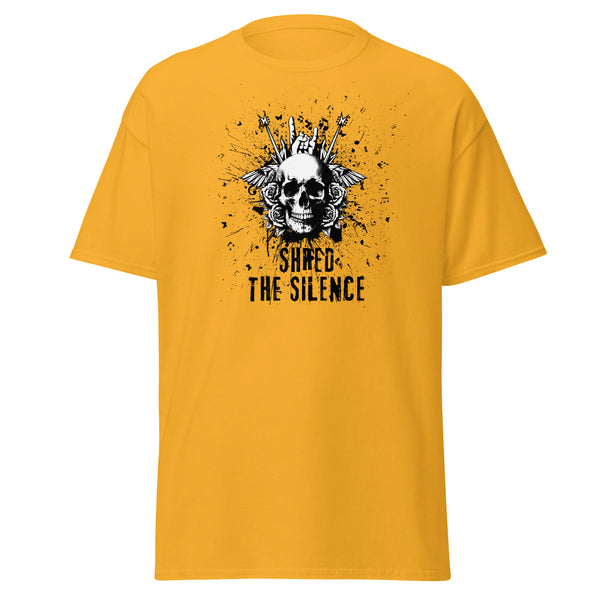 T-Shirt Classic - Shred the Silence ein Produkt von SCHIETKRAM