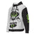 Zip-Hoodie Allover-Print - Hacker Cat ein Produkt von SCHIETKRAM