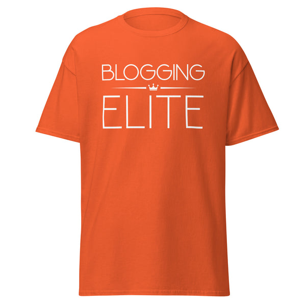 T-Shirt Classic - Blogging Elite white ein Produkt von SCHIETKRAM