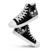 Canvas High-Top Sneaker - Melting Skull black ein Produkt von SCHIETKRAM