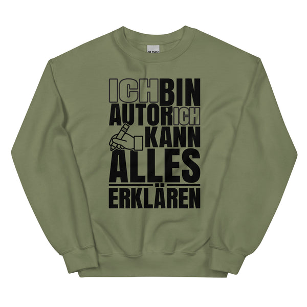Sweatshirt - Ich kann alles erklären black ein Produkt von SCHIETKRAM