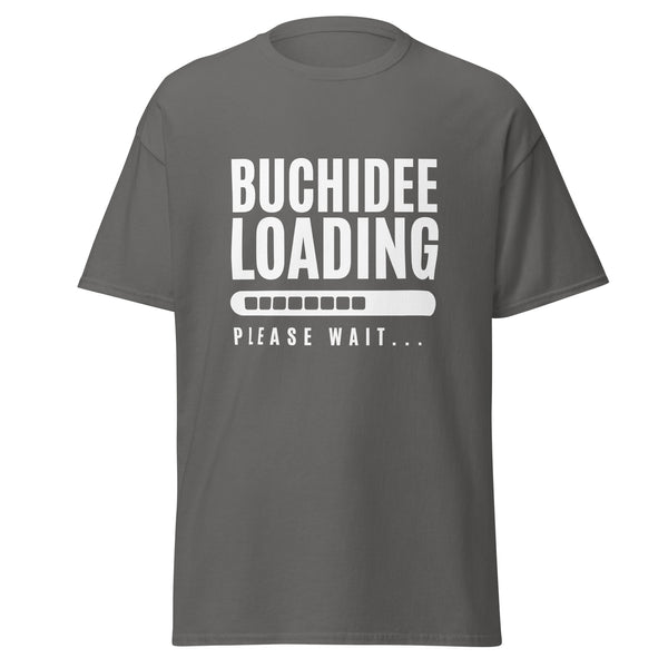T-Shirt Classic - Buchidee Loading white ein Produkt von SCHIETKRAM