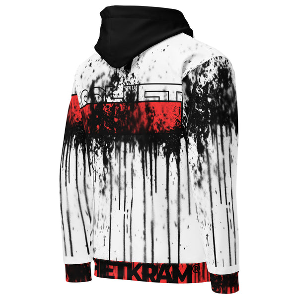 Allover Print Hoodie - Splash ein Produkt von SCHIETKRAM