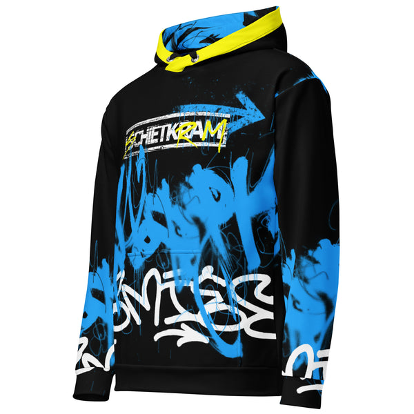 Allover Print Hoodie - Good Mood ein Produkt von SCHIETKRAM