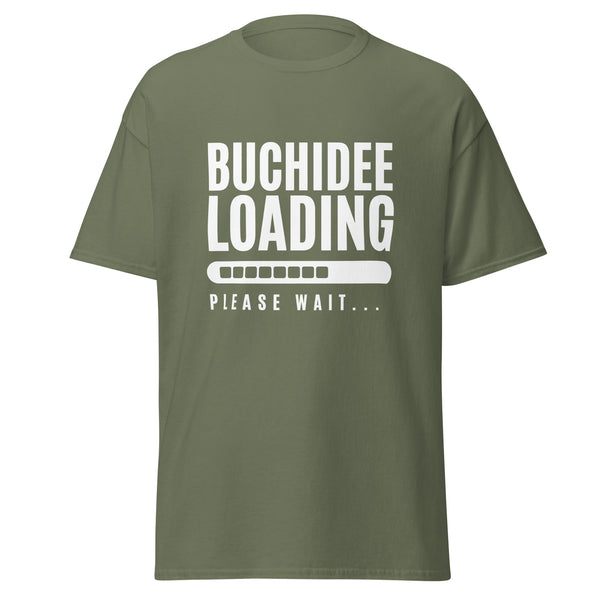 T-Shirt Classic - Buchidee Loading white ein Produkt von SCHIETKRAM