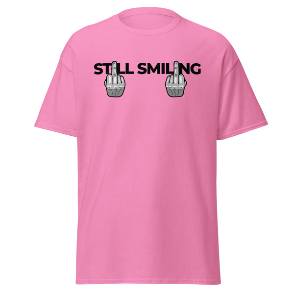 T-Shirt Classic - Still Smiling black ein Produkt von SCHIETKRAM