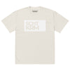 Oversized faded T-shirt - SCHTKRM white ein Produkt von SCHIETKRAM