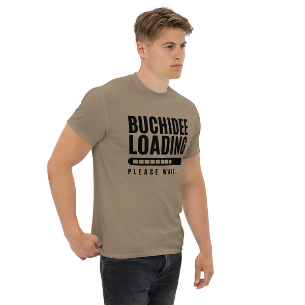 T-Shirt Classic - Buchidee Loading black ein Produkt von SCHIETKRAM