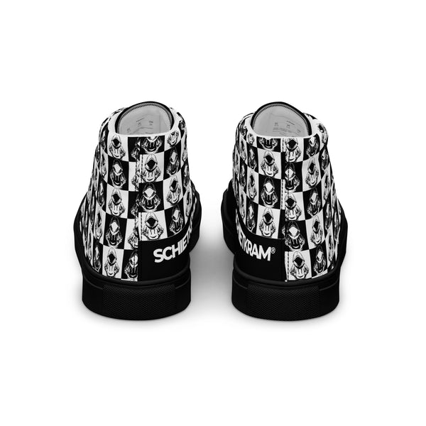 Canvas High-Top Sneaker - Chess dark ein Produkt von SCHIETKRAM
