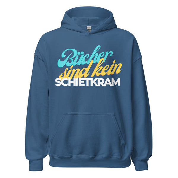 Hoodie Classic - Bücher sind kein Schietkram white ein Produkt von SCHIETKRAM