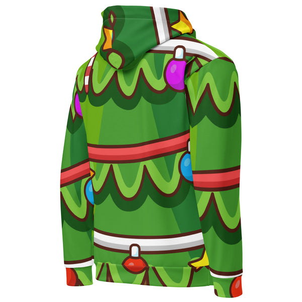 Allover Print Hoodie - Weihnachten Tree two ein Produkt von SCHIETKRAM