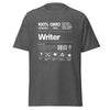 T-Shirt Classic - Writer white ein Produkt von SCHIETKRAM